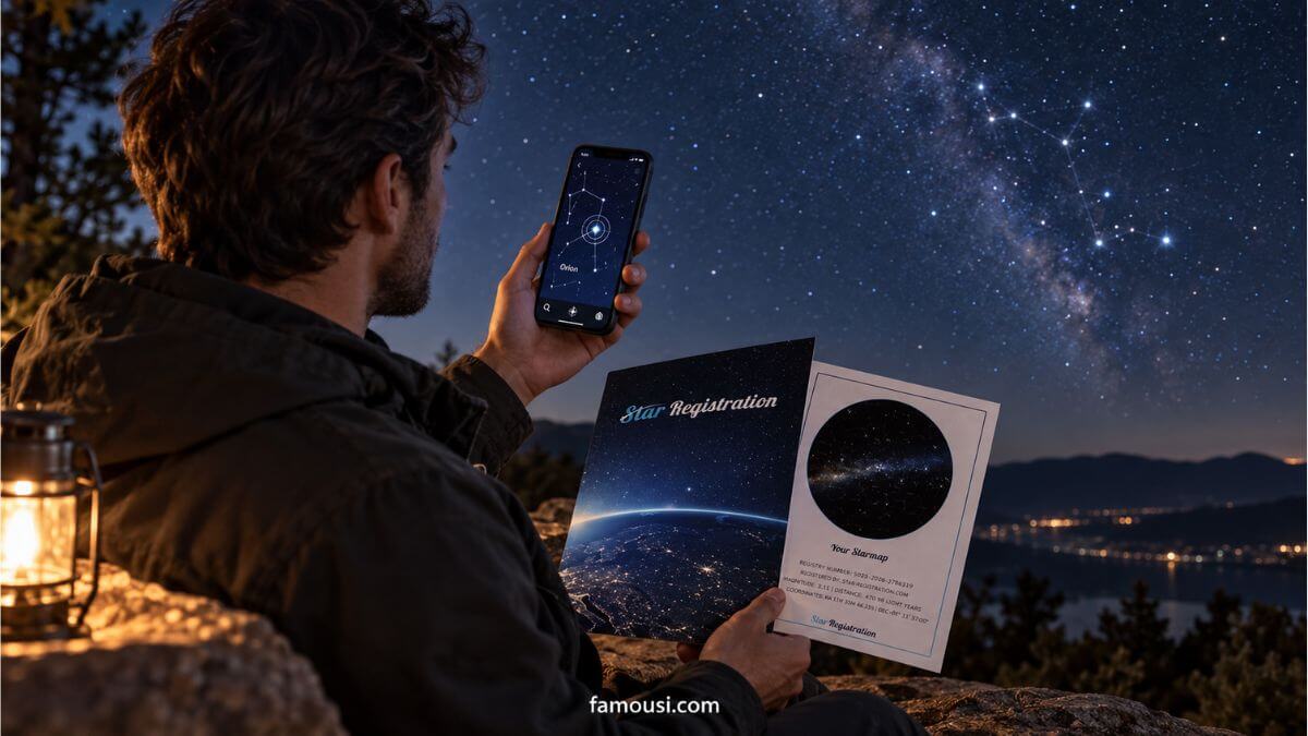 name a star online