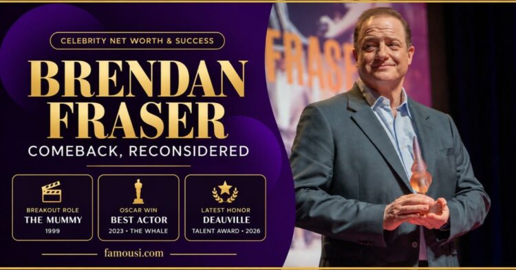 Brendan Fraser comeback