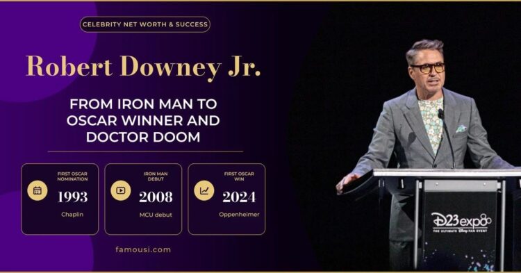 Robert Downey Jr comeback story