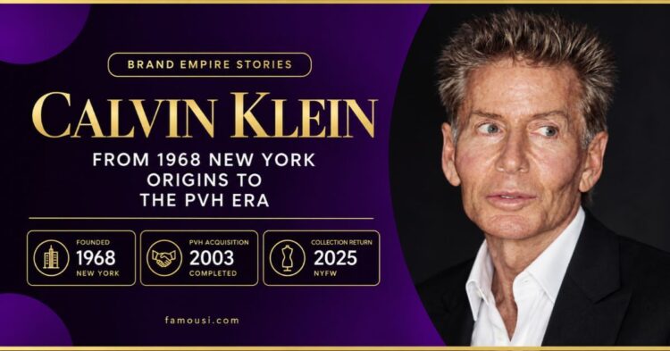 Calvin Klein brand history
