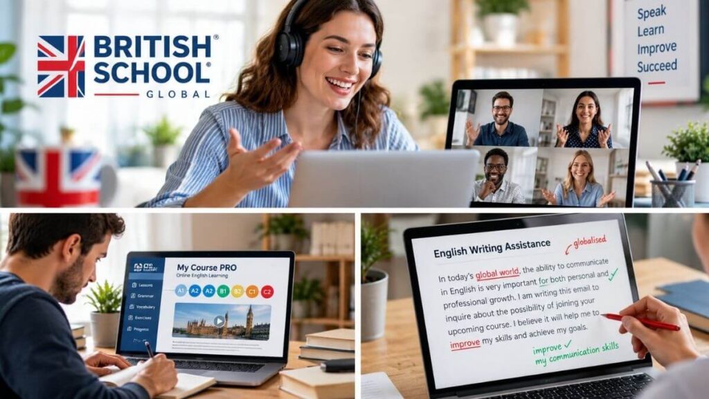 British School online English courses